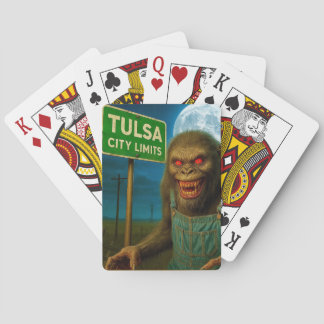 BARALHO TULSA, CARTAS DE JOGAR DE OKLAHOMA.