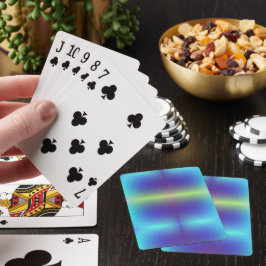 Baralho Um trio de cartas de figuras espalhadas parcialmen