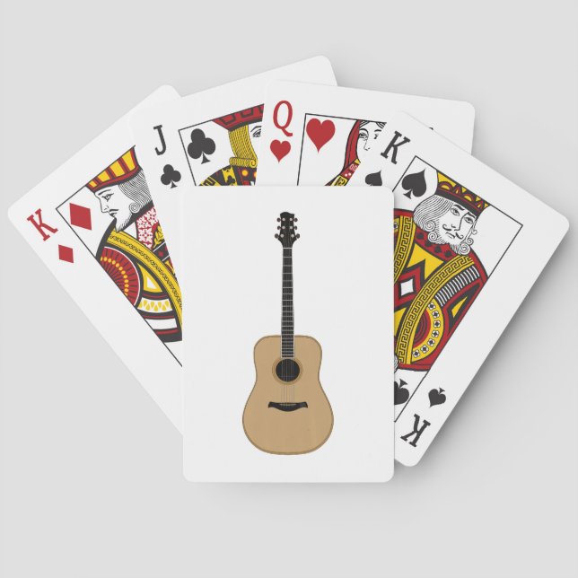 Baralho Um violão adorável (Verso)
