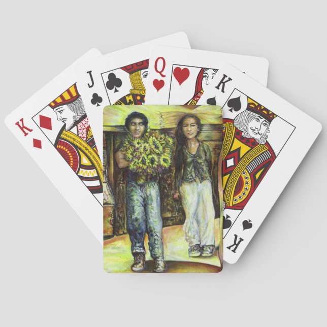 Baralho Uma Fase de ChapeI Sistina de um ChaIIenge (Verso)