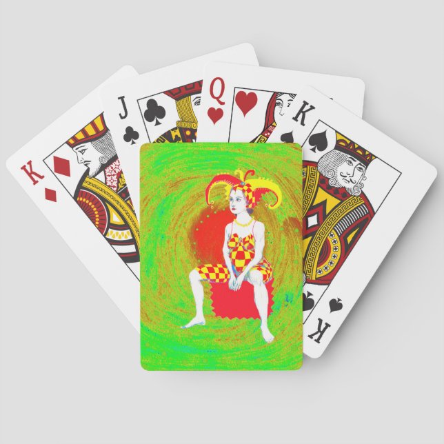 Baralho Uma rainha do Jester (Verso)