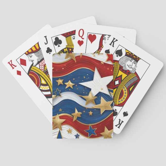 Baralho Uma reviravolta nos cartões de jogar clássicos da  (Verso)