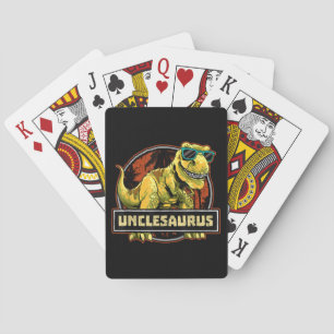 Baralho Unclesaurus T rex Tio Saurus Dinossaur