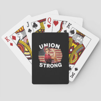 Baralho Union Strong - Labour Day Messy Bun USA Flag