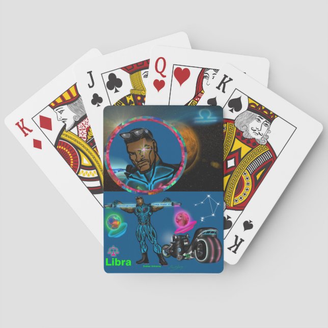 Baralho Universo do Zodíaco - Libra - Cartas Clássicas de  (Verso)