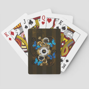 Baralho Ursinhas Steampunk e Borboletas Azuis