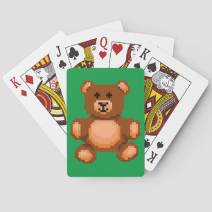 Baralho Urso de Teddy Vintage - Arte Pixel