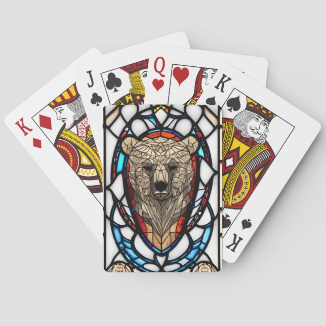 Baralho Urso de Vidro Estreitado (Verso)
