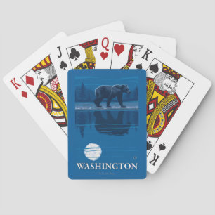 Baralho Urso no luar - Washington