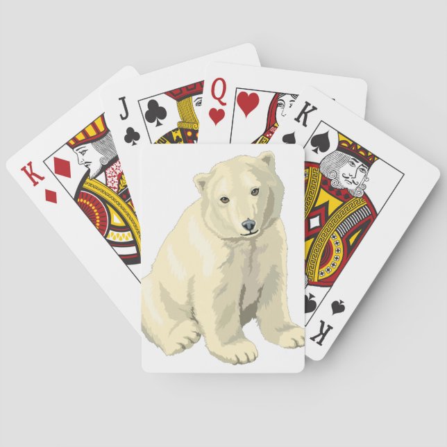 Baralho Urso Polar Fofo (Verso)