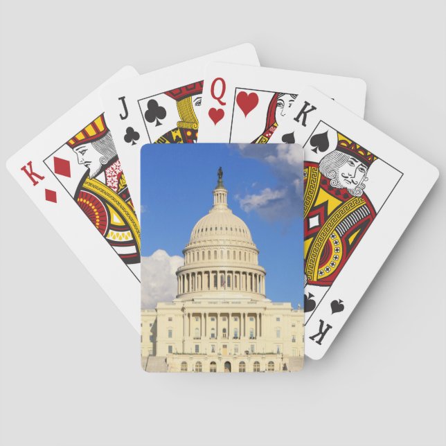 Baralho US Capitol Building, Washington DC, EUA (Verso)