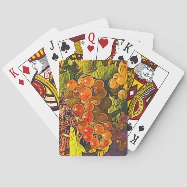 Baralho Uvas na videira (Verso)