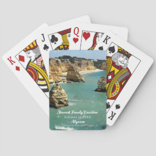 Baralho Vagas de praia em Algarve em Portugal