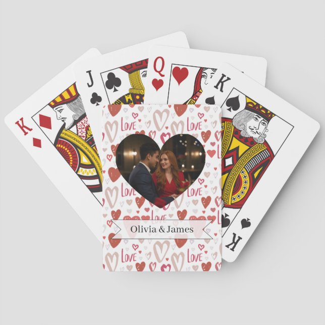 Baralho Valentines Day Poker Cards (Verso)