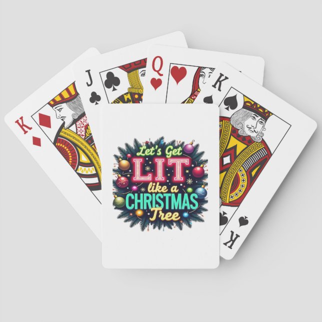Baralho Vamos Sai - Engraçado Toque de Natal (Verso)