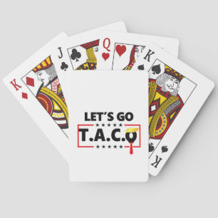 Baralho Vamos Vai Taco Trump 4 De Julho Amantes De Taco