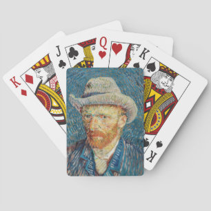 Baralho Van Gogh - Autorretrato com um chapéu de feltro d