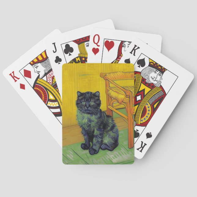Baralho Van Gogh Black Cat (Verso)