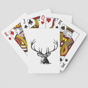 Baralho Vedante Animal Antlers Natureza Cavalos Selvagem C