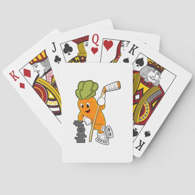 Baralho Vegan Ice Hockey stick (Verso)