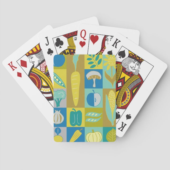 Baralho Veggie Blocks II (Verso)