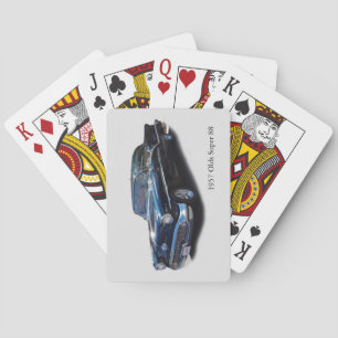 Baralho Velhos 1957 Super 88 jogando cartas