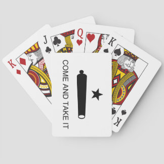 Baralho Vem tomar-lhe cartões de jogo da bandeira