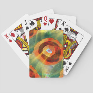 Baralho verde da água do abstrato da textura da arte,