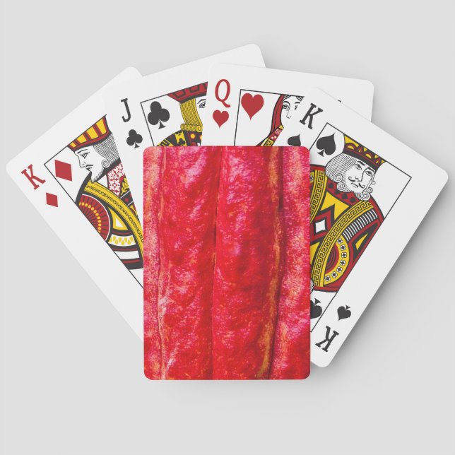 Baralho vermelho de cacau (Verso)
