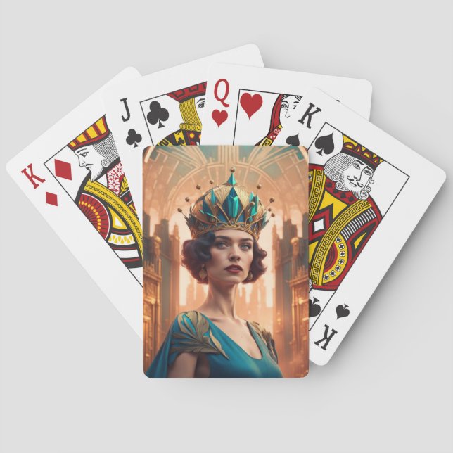 Baralho Versão azul em branco (Verso)