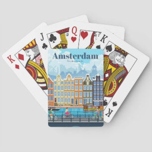 Baralho Viagem Art Viagem Para Amsterdã