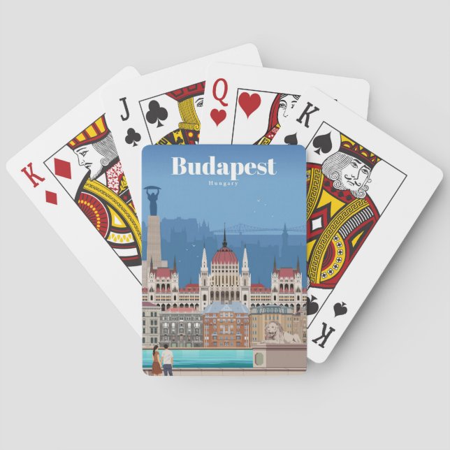Baralho Viagem Art Viagem para Budapeste (Verso)