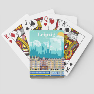 Baralho Viagem Art Viagem Para Leipzig Alemanha