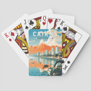 Baralho Viagem Art Vintage da Austrália no Cairns