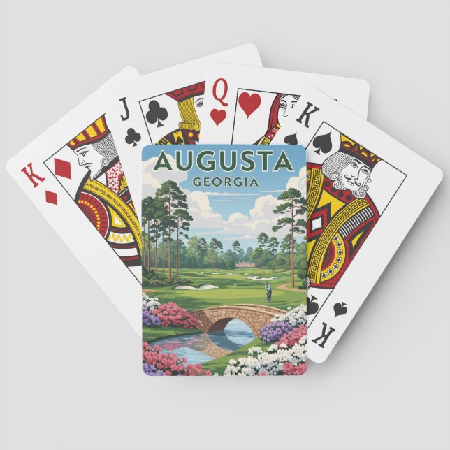 Baralho Viagem para Augusta Geórgia (Verso)