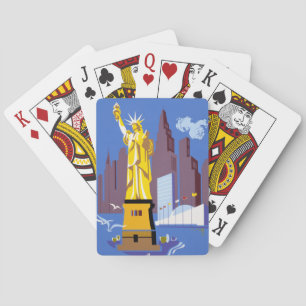 Baralho Viagens vintage De Poster Para Alegheny Airlines