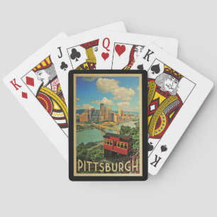 Baralho Viagens vintage Pittsburgh Pensilvânia