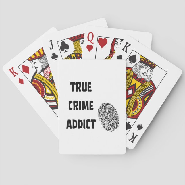 Baralho Viciado em crimes reais (Verso)