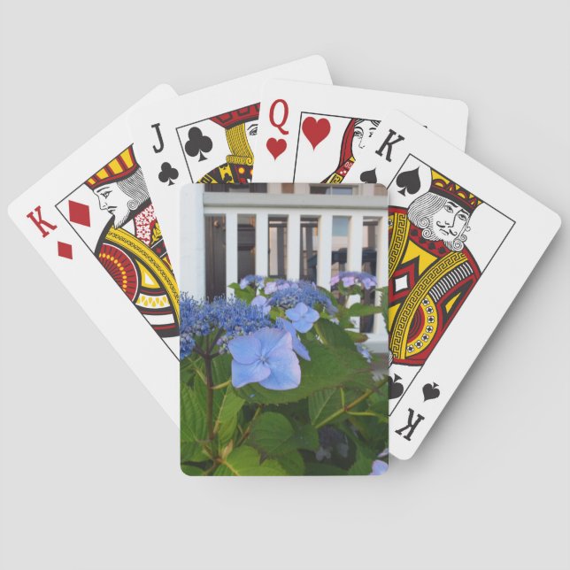 Baralho Victorian Hydrangea e Porch - Vineyard de Martha (Verso)