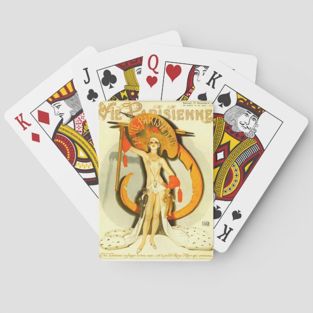 Baralho Vie Parisienne Art Deco Play Cards (Verso)