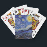Baralho Vincent Van Gogh - A noite de Starry<br><div class="desc">A Noite Estrelada / La nuit etoilee - Vincent Van Gogh em 1889</div>