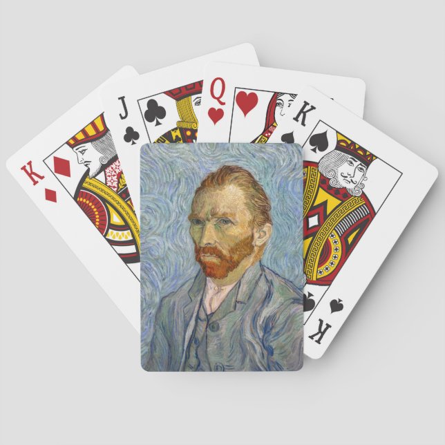 Baralho Vincent Van Gogh - Autorretrato (Verso)