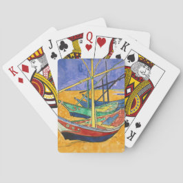 Baralho Vincent van Gogh - Barcos de Pesca na Praia