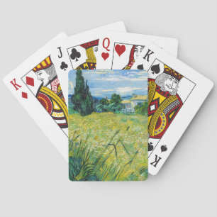 Baralho Vincent van Gogh - Campo de Trigo Verde com Cypres
