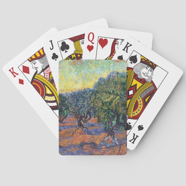 Baralho Vincent Van Gogh Olival Impressionismo Arte (Verso)