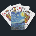 Baralho Vincent Van Gogh Starry Night Vintage<br><div class="desc">Cartão de Reprodução De Belas Artes,  Vincent Van Gogh Starry Night</div>