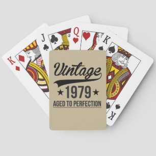 Baralho Vintage 1979 Envelhecido à Perfeição
