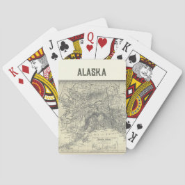Baralho Vintage Alaska Map