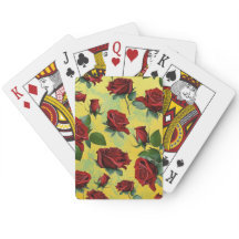 Vintage Antique Romanichel Rosas vermelhas Amor