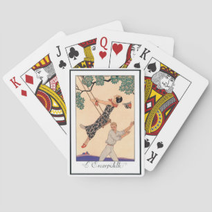 Baralho Vintage Art Deco Love, O Swing de George Barbier